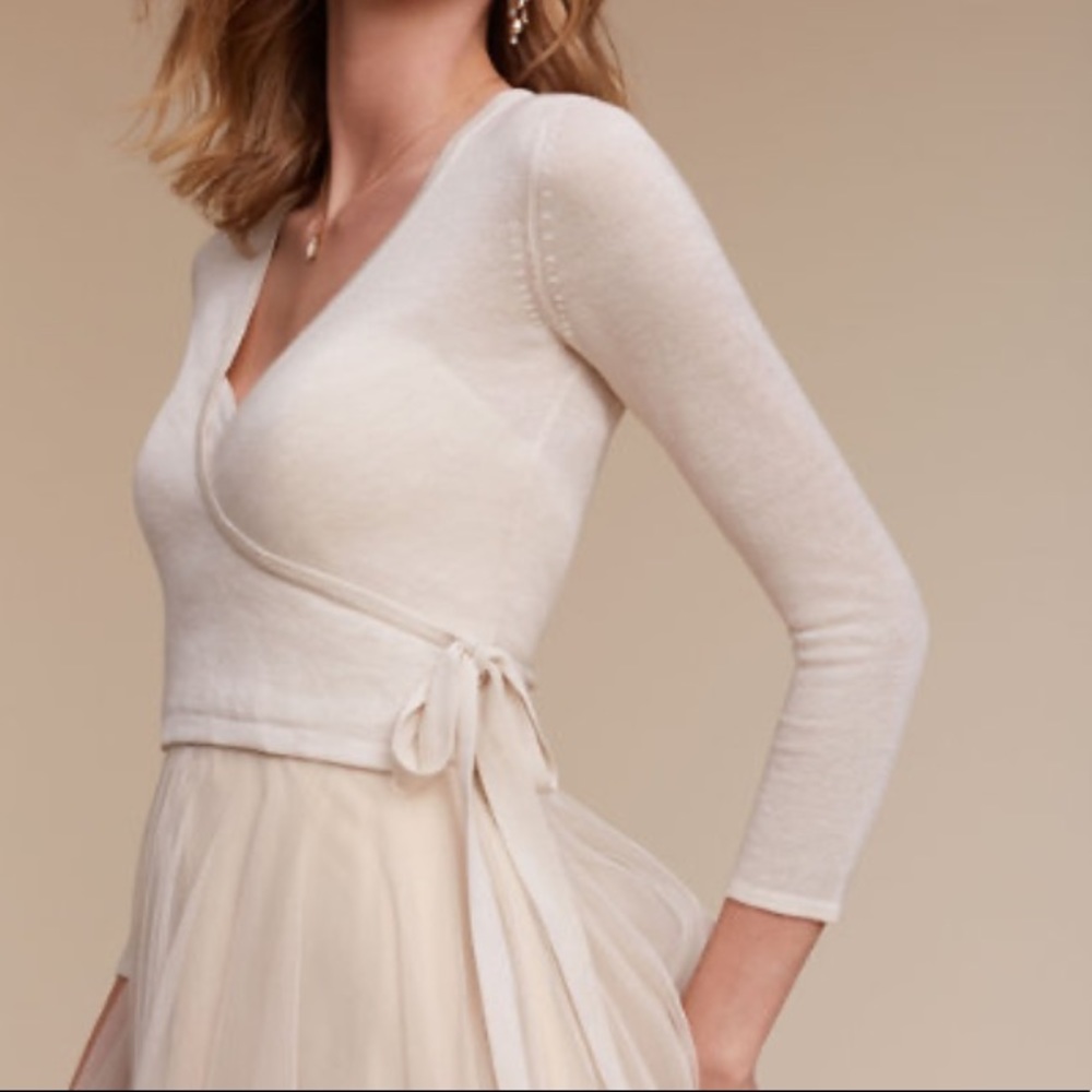 Bhldn Angelina Wrap Sweater